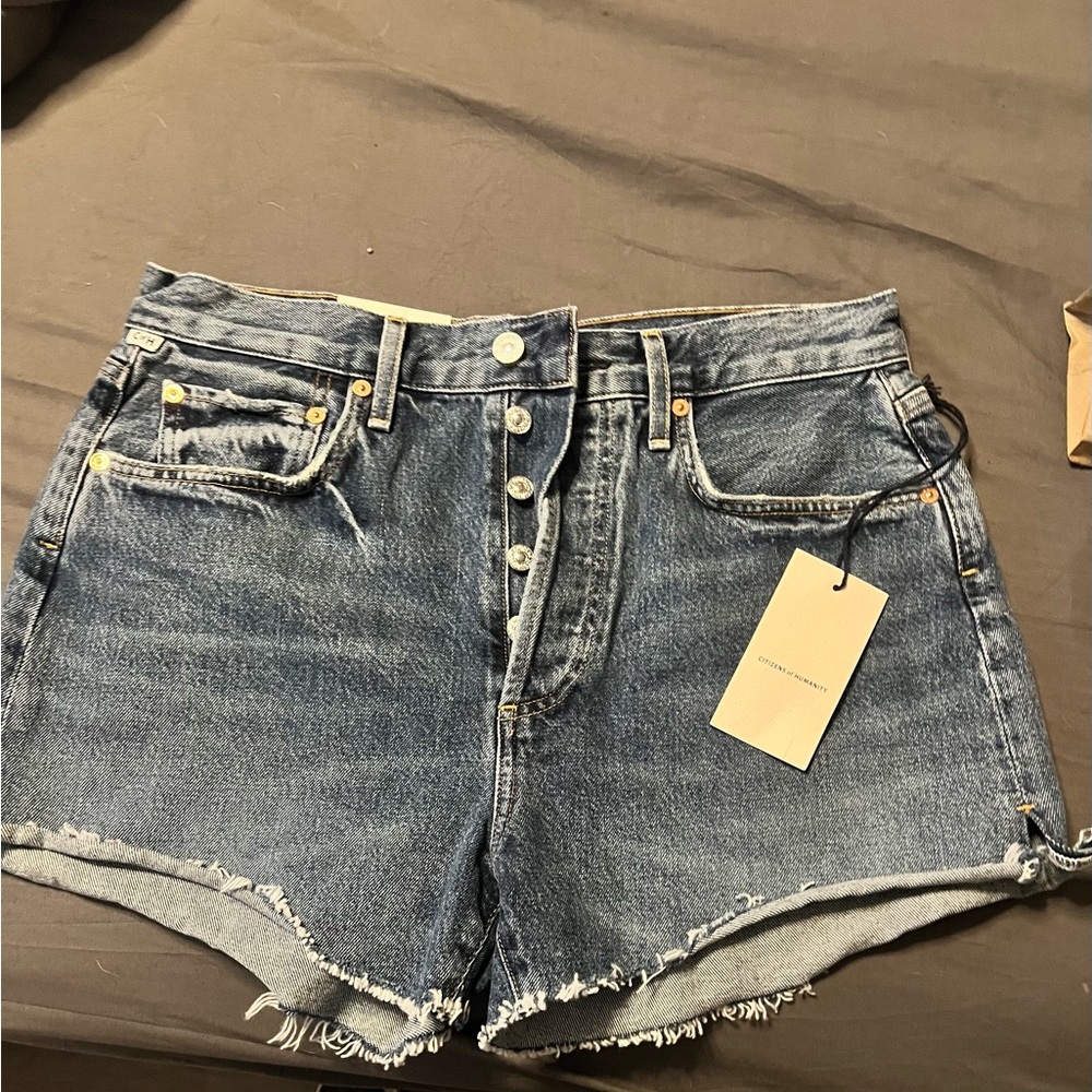 Denim Blue Women's Shorts